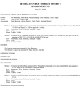 May 21, 2020 Board Minutes