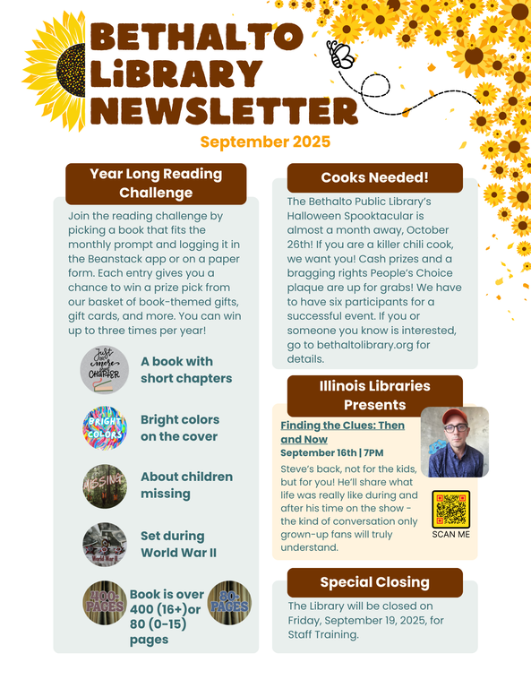 September 2025 Newsletter