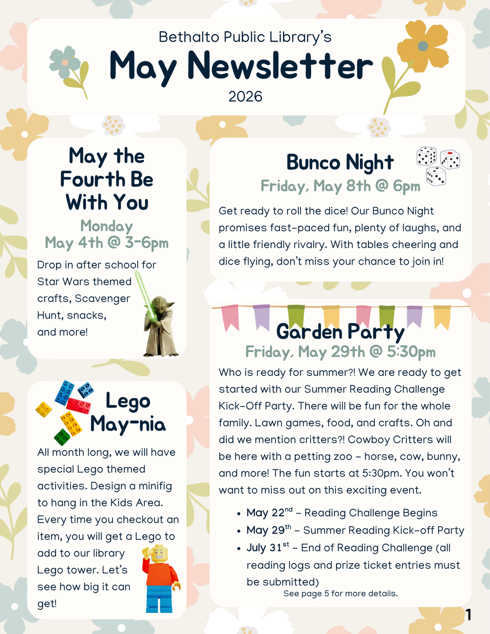 Image of the May 2026 Newsletter