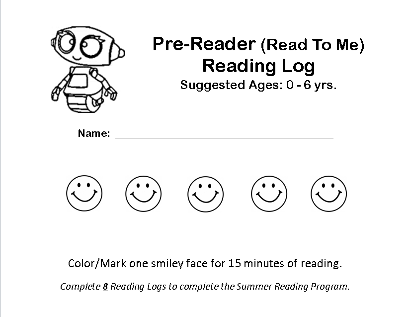 2017 Summer Reading Program Reading Logs - Pre-Readers.png