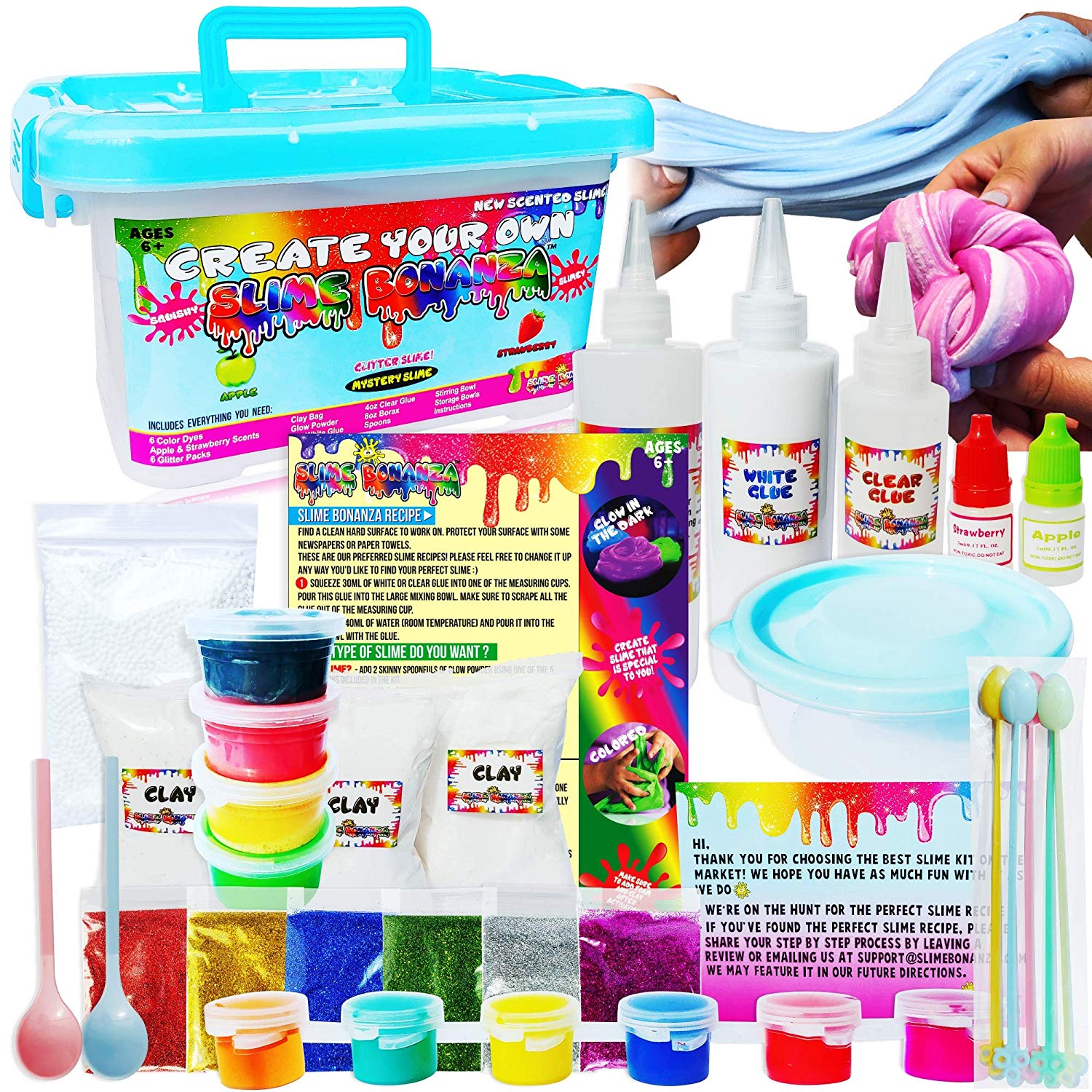Slime Bonanza Slime kit for Girls and Boys 36pcs DIY Slime Making kit, just add Water!.jpg