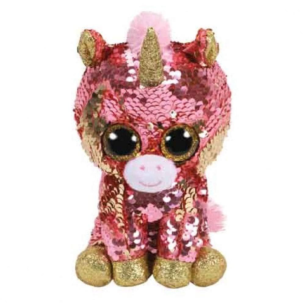 Ty Sunset - Sequin Coral Unicorn - Unicorn - Medium - 10.jpg